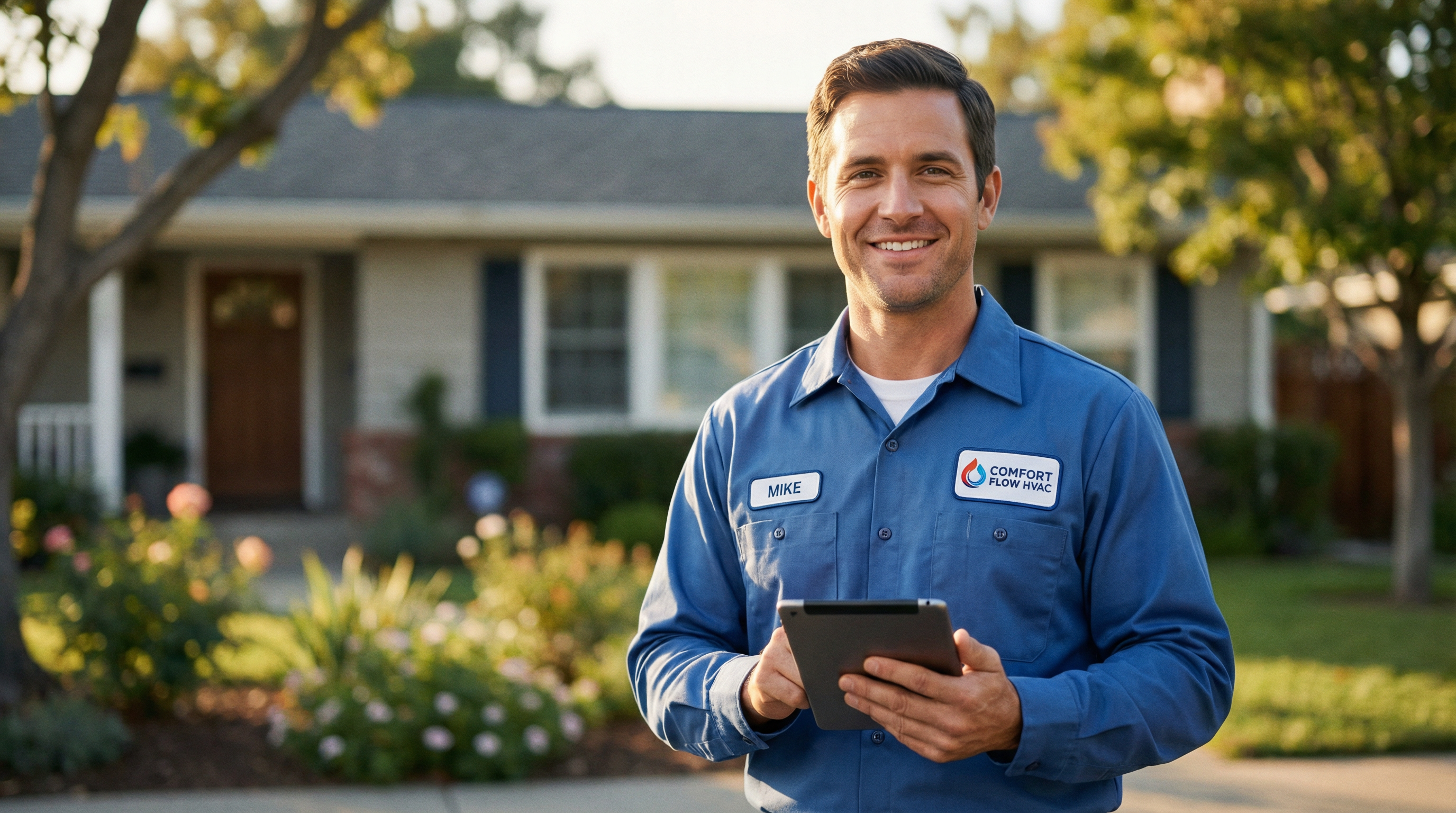 Professional HVAC Technician